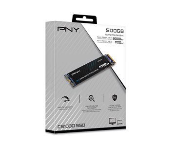 SSD 500GB PNY M.2 PCI-E NVMe Gen3 CS1030 retail