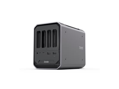 SANDISK PROFESSIONAL, PRO-DOCK 4, 4-BAY, THUNDERBOLT, READER DOCKING STATION