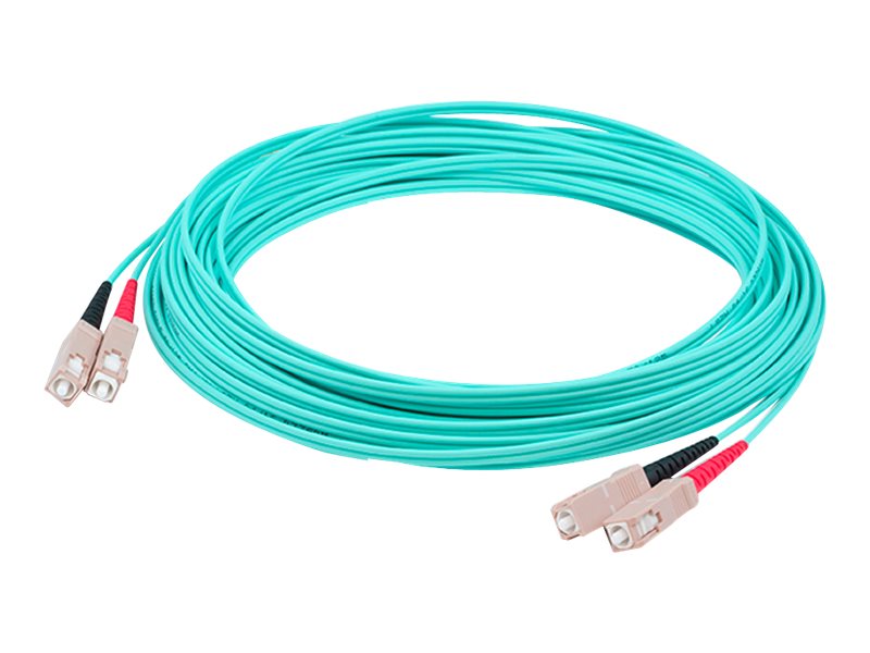 AddOn 4m SC OM3 Aqua Patch Cable