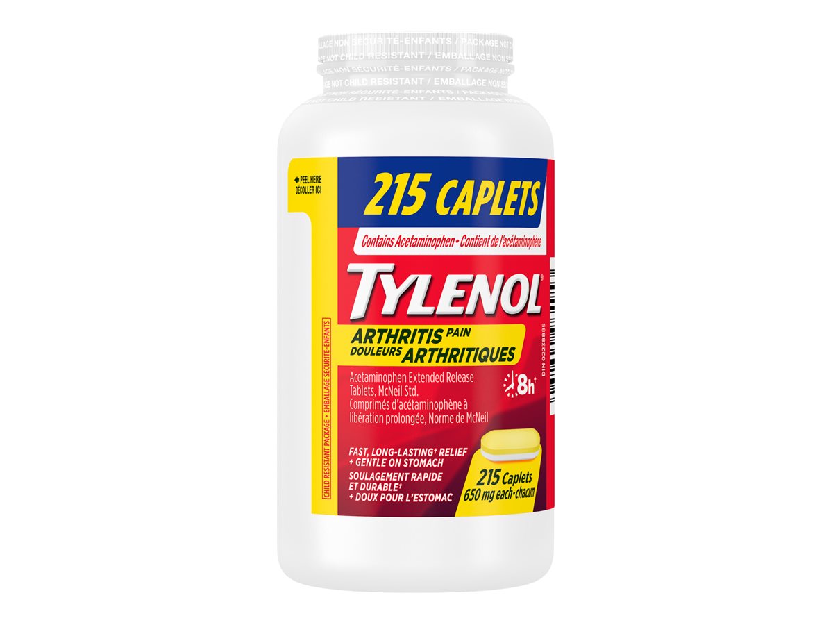 Tylenol Arthritis Pain Caplets 215's