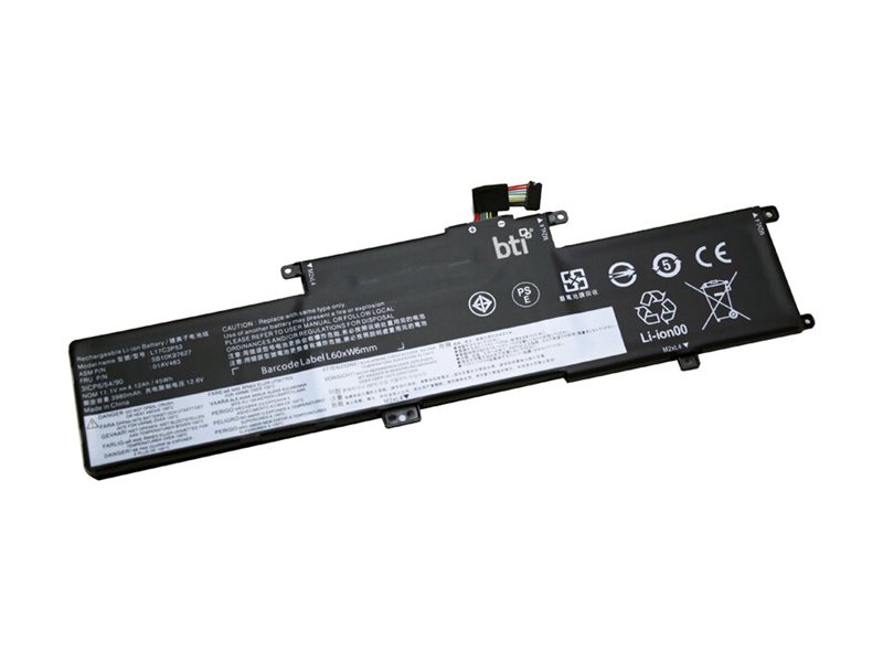 BTI - Notebook battery (equivalent to: Lenovo 01AV481, Lenovo L17L3P53)