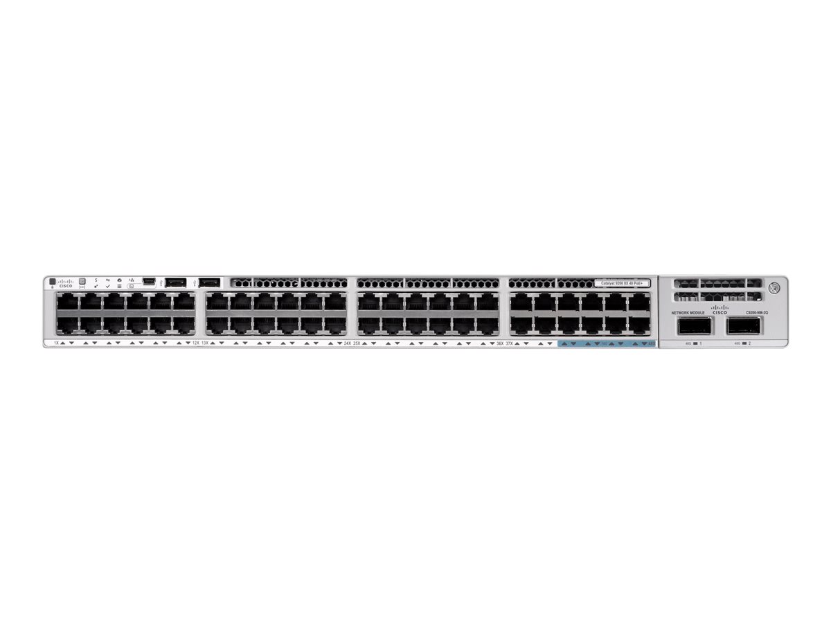 Cisco Catalyst 9200 - Network Essentials - přepínač - 48 porty - inteligentní - Lze montovat do rozvaděče – foto 2