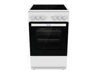 Gorenje G400 Hvid Elektrisk ovn 68liter Komfur Keramisk kogeplade
