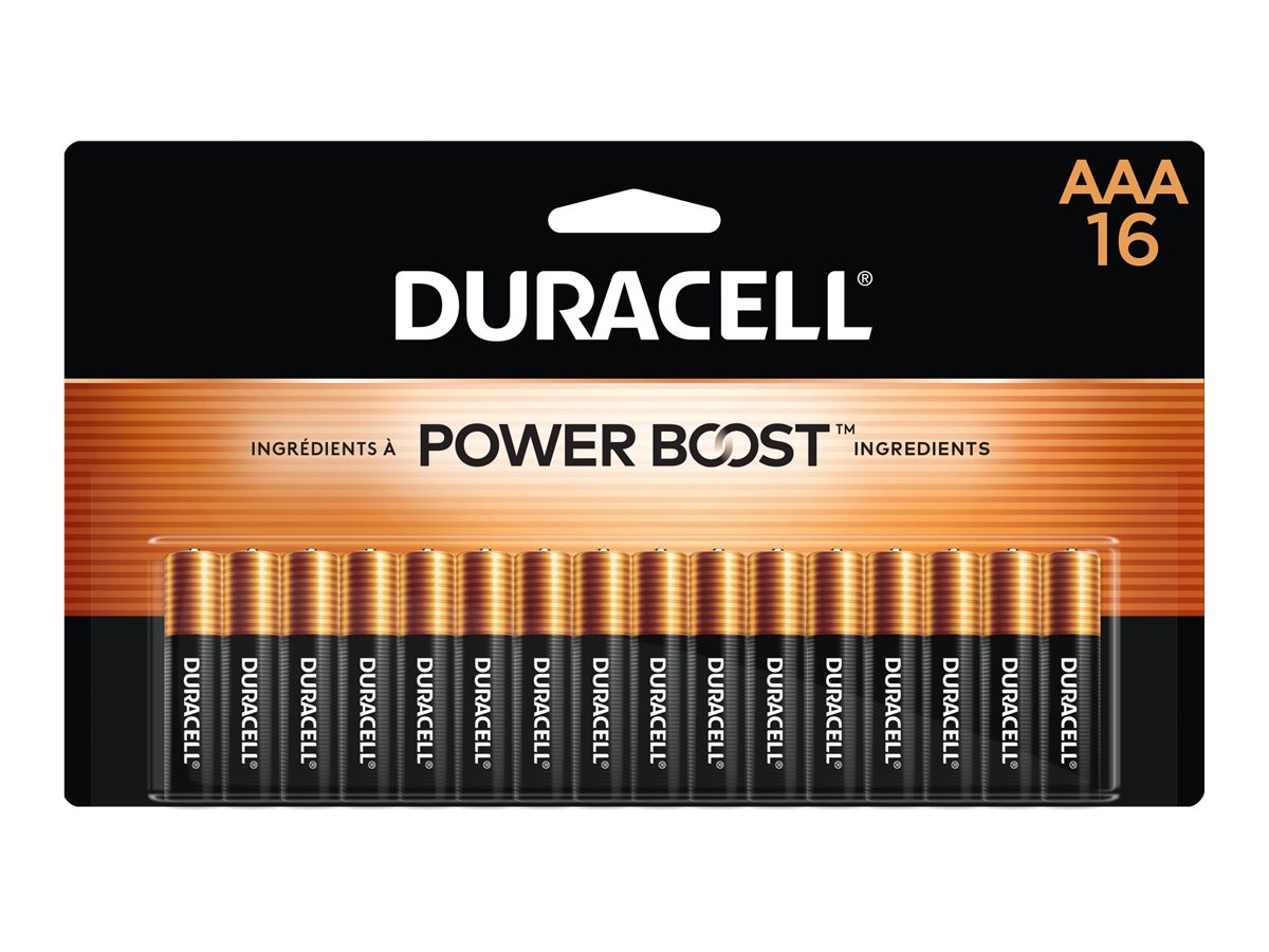 Duracell CopperTop AAA Alkaline Batteries - 16 pack