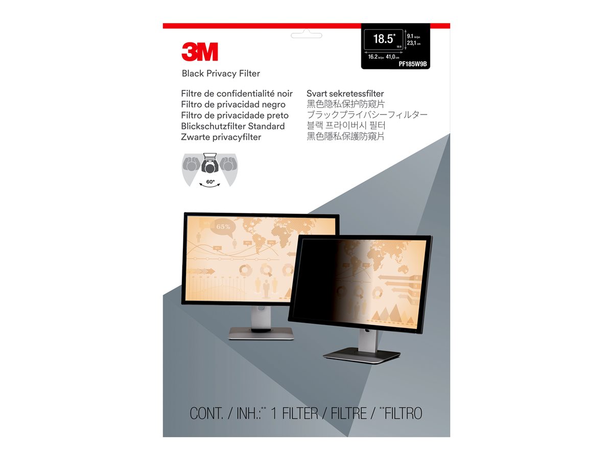 3M Bezrámový filtr filtr displeje ke zvýšení soukromí - 18.5" – foto 4