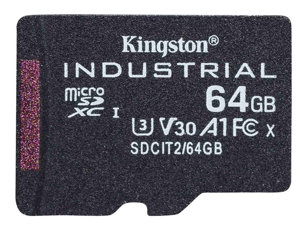 microSD64GB 45/90 Industrial SP SDHC KIN