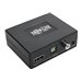 Tripp Lite 4K HDMI Audio Extractor with TOSLINK, RCA and 3.5 mm Stereo Output, 7.1 Channel, HDCP 2.2, 4K @ 60 Hz, HDR