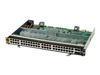 HPE Aruba 6400 48-port HPE Smart Rate 1/2.5/5GbE Class 6 PoE and 4-port SFP56 v2 Module Switch 