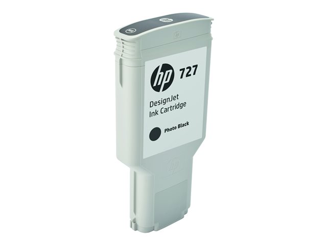 HP 727 - 300 ml - High Capacity - photo black - original - DesignJet - ink cartridge - for DesignJet T1500, T1530, T2500, T2530, T920, T930