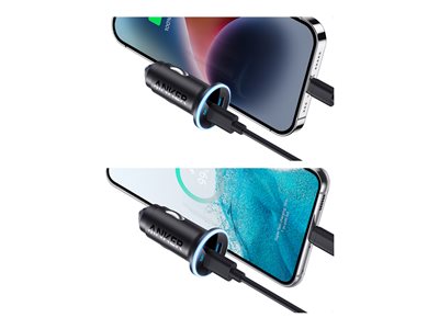 323 car power adapter - USB, USB-C - 52.5 Watt