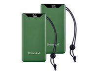 Intenso F20000 Powerbank 20000mAh 20Watt 1xUSB-A 3.0 1xUSB-C Grøn