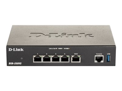 D-LINK DSR-250V2/E, Router, D-LINK DSR-250V2/E  (BILD1)