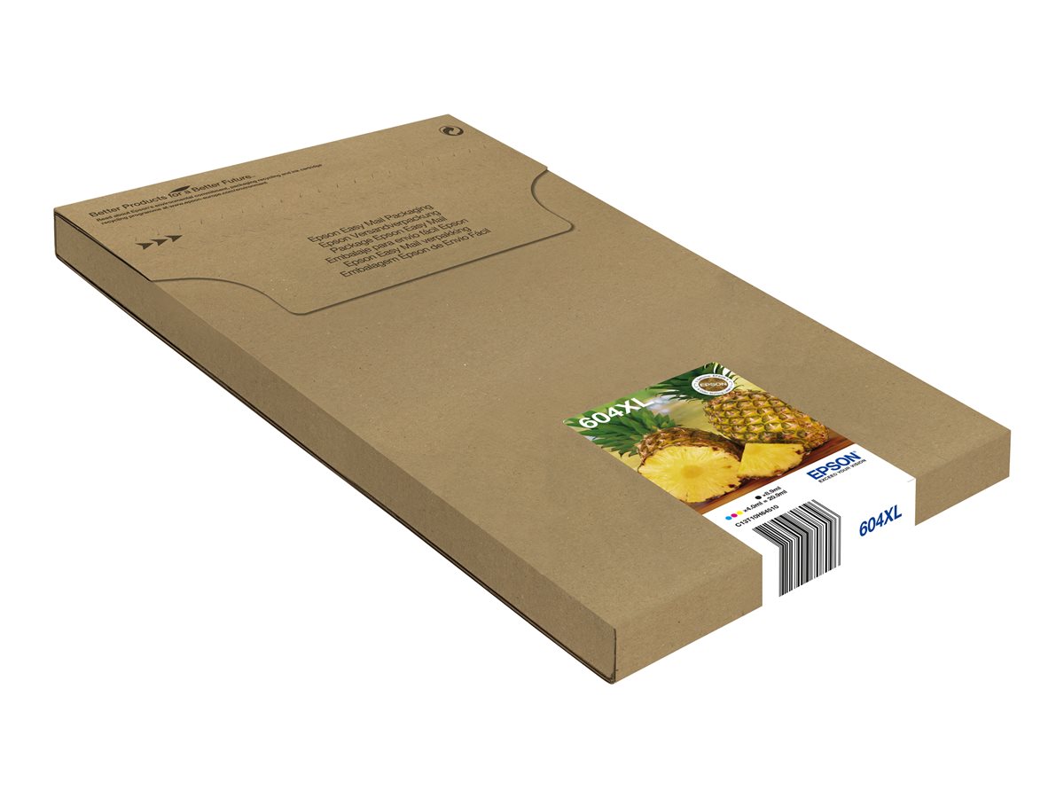 Epson 604XL Multipack Easy Mail Packaging - 4-balení - XL - černá, azurová, purpurová, žlutá - originální - inkoustová cartridge – foto 2