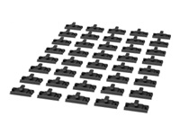 APC NetShelter - Connecteur de rail de montage en rack - noir (pack de 40)