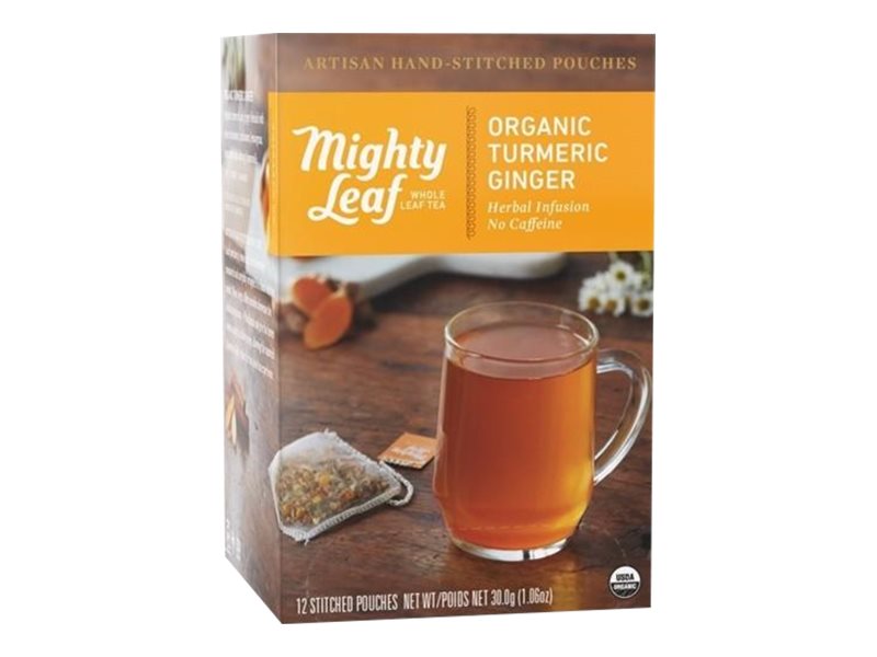 Mighty Leaf Tea - Organic Tumeric Ginger - 12s