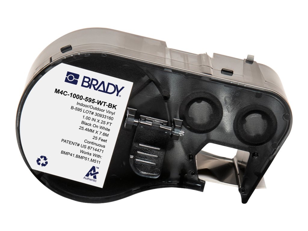 Brady B-595 - Vinyl - glossy