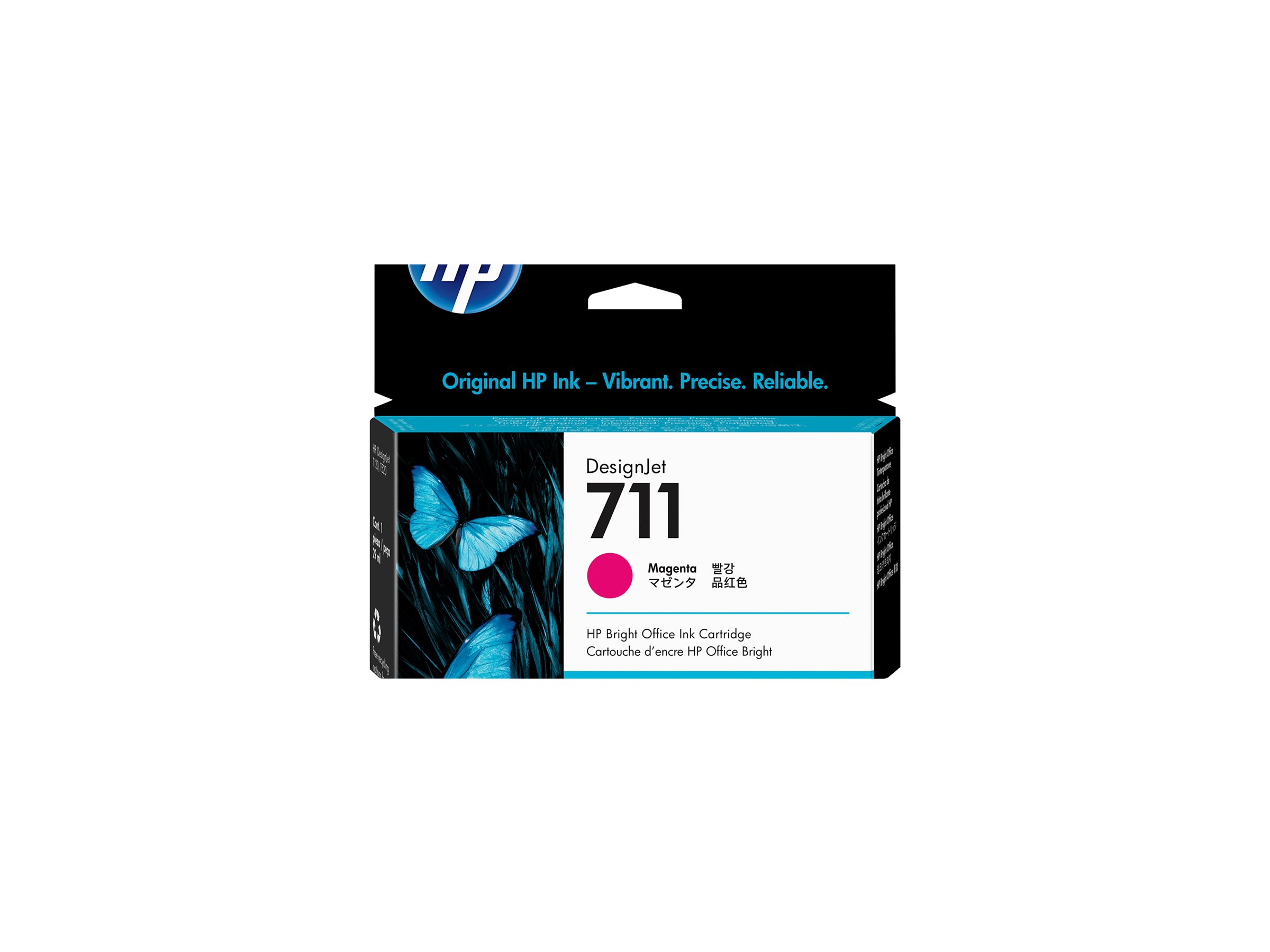 Hp 711 Magenta Original Designjet Ink Cartridge Hp 711 Magenta Original Designjet Ink Cartridge