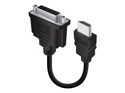 adapter - HDMI / DVI - 15 cm