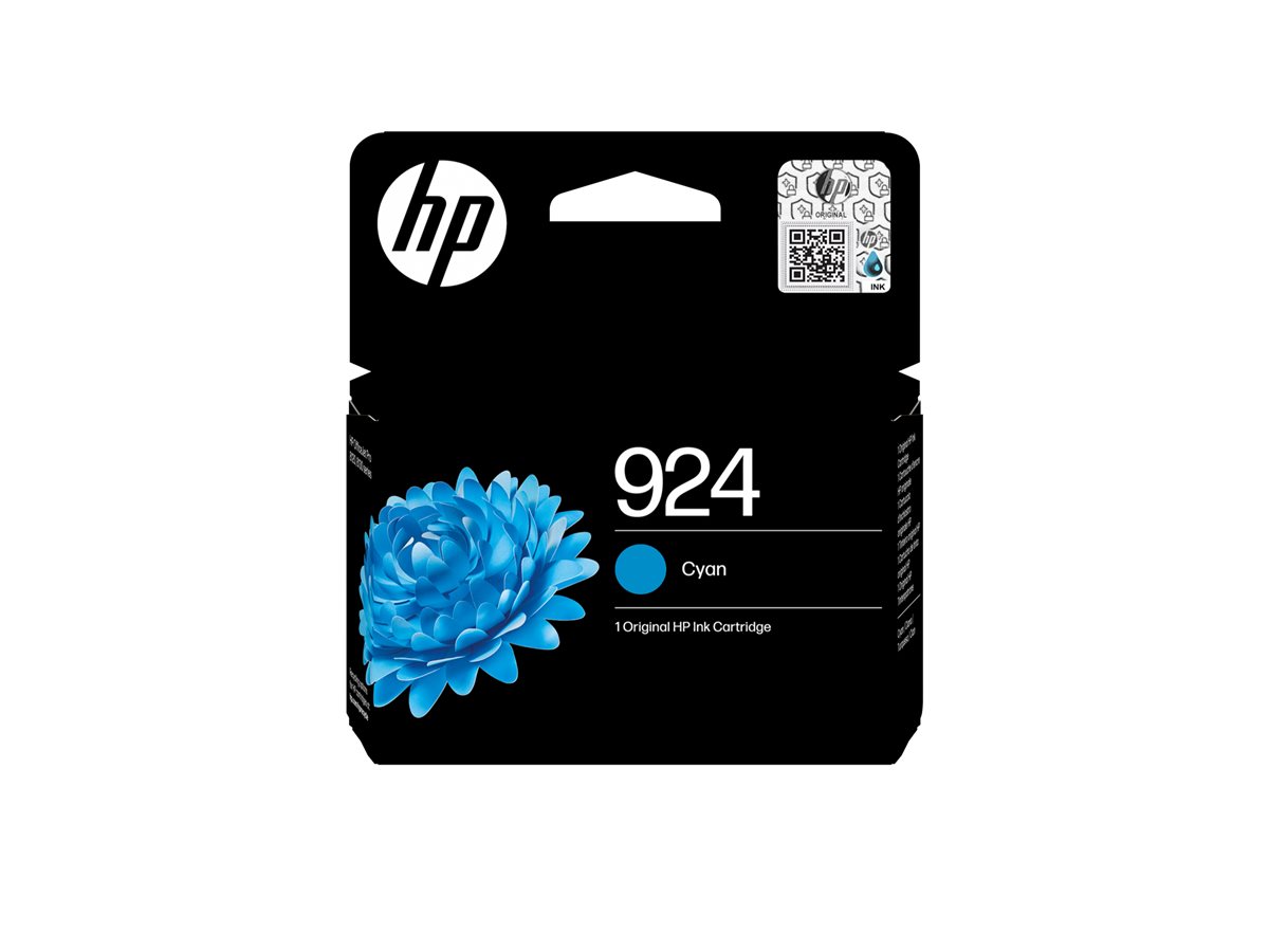 HP 924 - azurová - originální - Officejet - inkoustová cartridge – foto 3