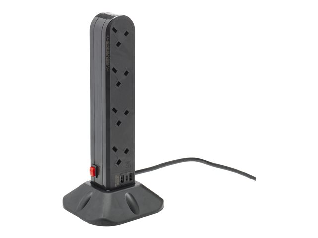 Connekt Gear - power strip - surge protected, with
