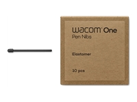 Wacom - Pointe de stylo numérique - élastomère - noir (pack de 10) 