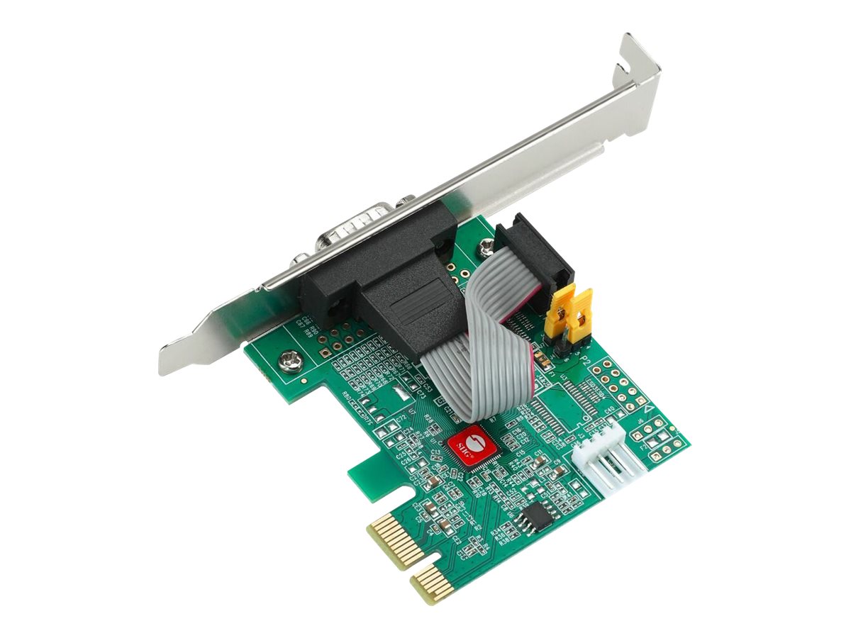 SIIG DP Cyber RS-232 1S PCIe Card