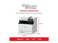 Canon Color ImageCLASS MF753Cdw - Multifunction Printer - Color