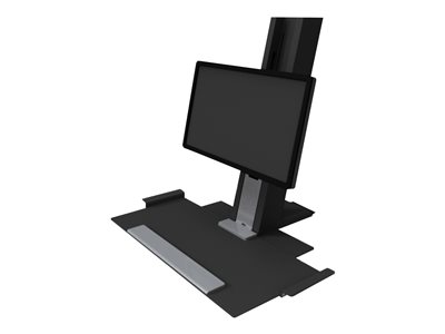Humanscale QuickStand Eco Light Duty with Small Keyboard Platform 