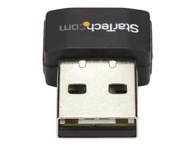 StarTech.com Wireless USB WiFi Adapter - Dual Band AC600 Wireless Dongle - 2.4GHz / 5GHz - 802.11ac Wi-Fi Laptop Adapter (USB433ACD1X1)