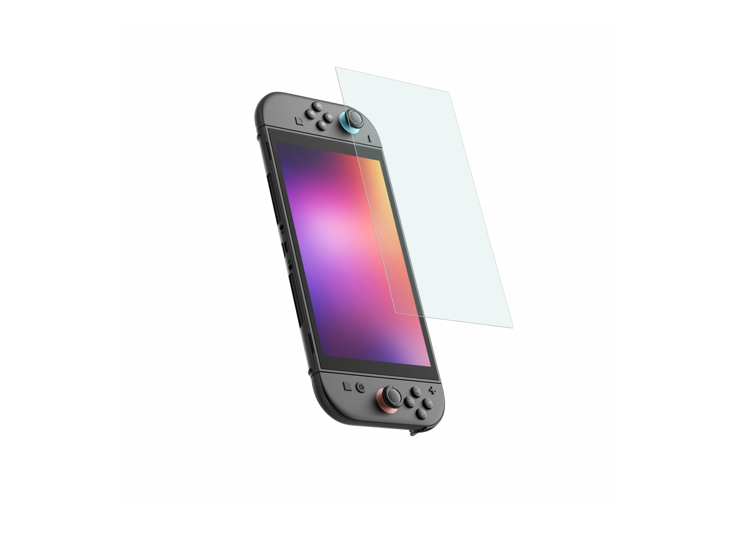 Belkin ScreenForce screen protector for handheld game console blue light Product shot Left-angle 79900