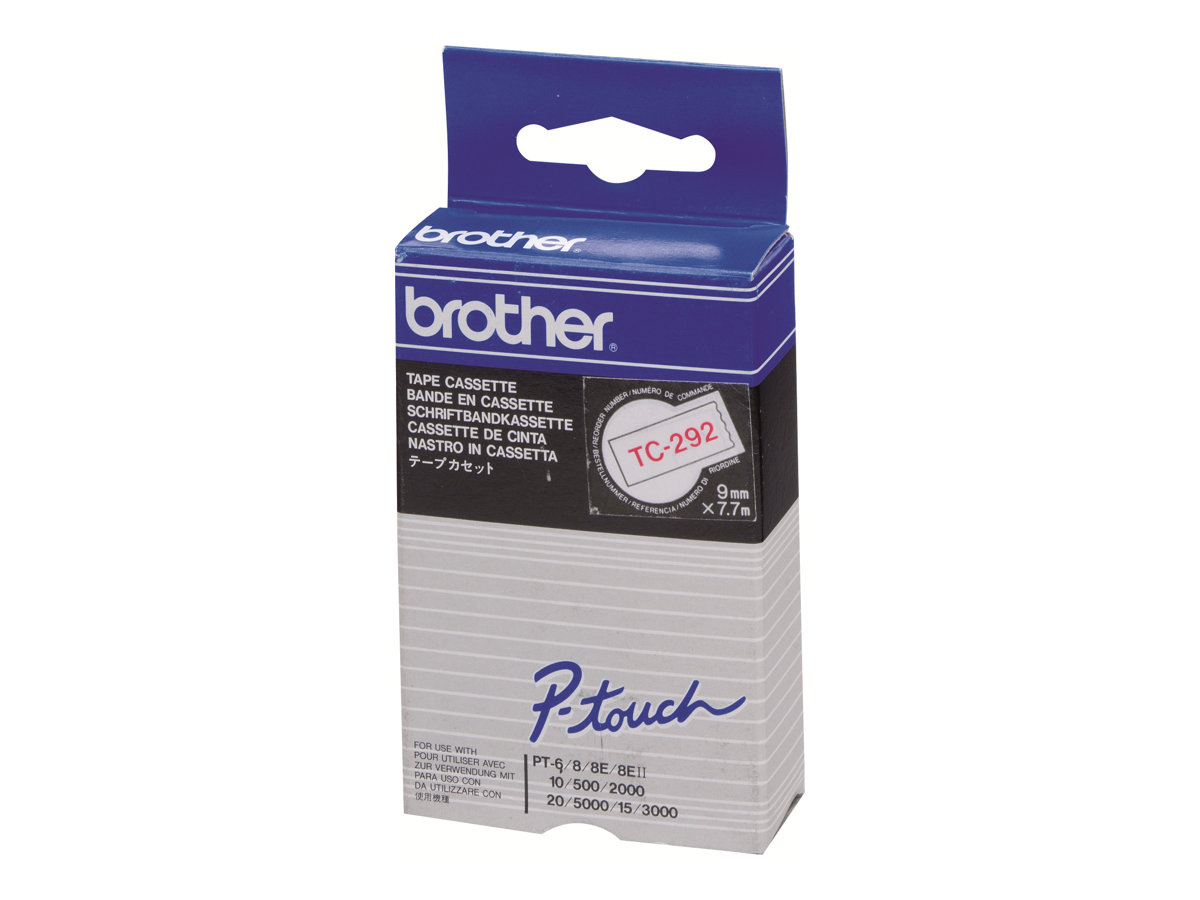 Brother - Blanco, rojo -...