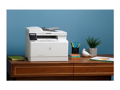 HP Laserjet Pro MFP M183FW All-in-One Wireless Color Laser Printer, Print -  Copy - Scan - Fax, 16ppm, 600x600 dpi, Mobile Printing, 2-line Display,  Auto-On/Off Technology, with DE Printer Cable 