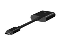 Belkin Connect Audio  Charge USB-C til USB-C hovedtelefon/opladningsadapter 14m