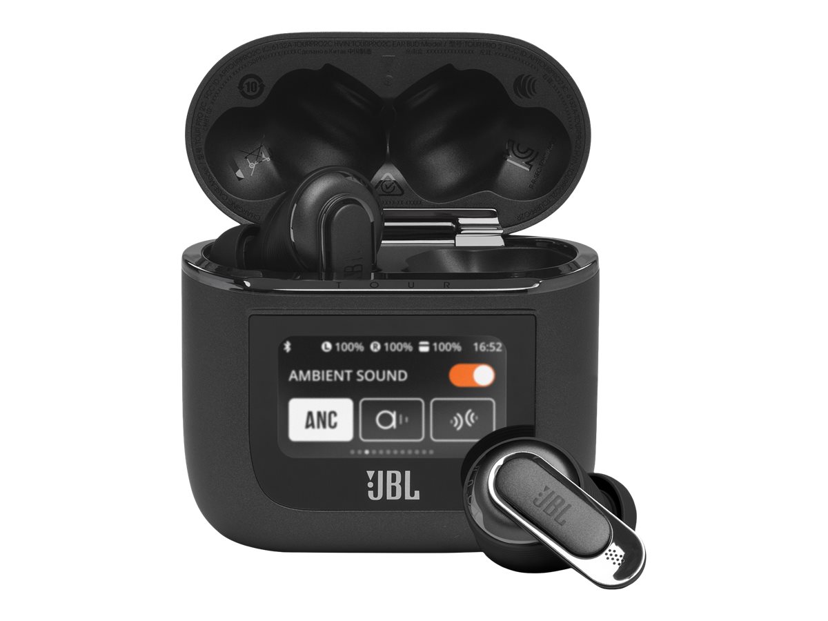 JBL Tour Pro 2 True Wireless Earbuds - Black - JBLTOURPRO2BLKAM