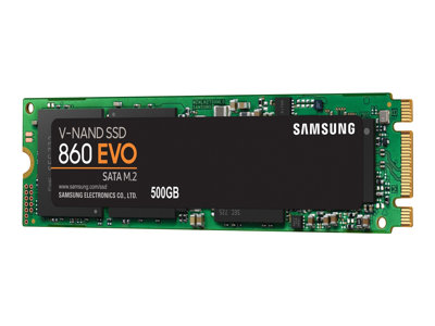 Lappe handicap konsulent Samsung 860 EVO MZ-N6E500BW - SSD - 500 GB - SATA 6Gb/s