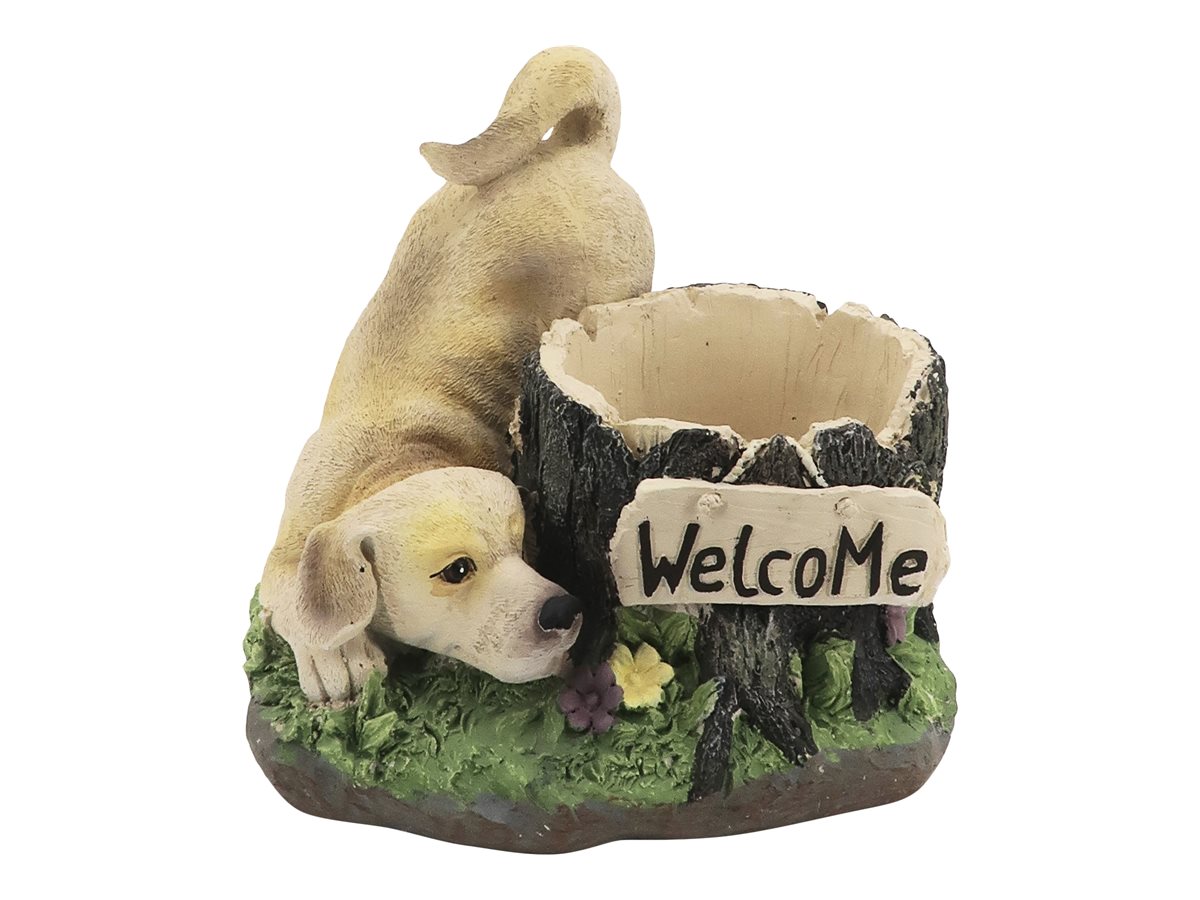 Collection by London Drugs Welcome Dog Planter - 32x31x28cm