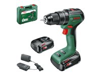 Bosch UniversalImpact 18V-60 Slagboremaskine Med batteri 2 batterier inkluderet Nøgleløs borepatron