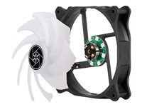 SilverStone Air Blazer 120R Fan 1-pack Sort Transparent 120 mm