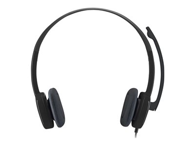 Logitech Stereo H151 - Headset - On-ear - Wired (981-000589) Verslui ...