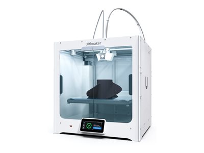 Ultimaker S5 3D printer FDM build size up to 12.99 in x 11.81 in x 9.45 in 