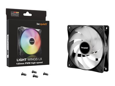 be quiet! Lüfter 120*120*25 Light Wings LX PWM high speed - BL123