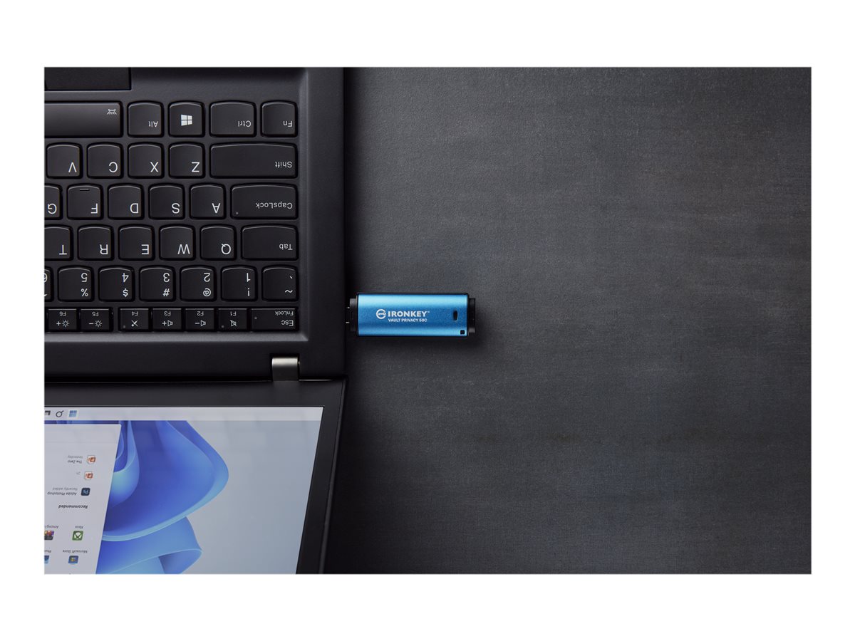 Kingston IronKey Vault Privacy 50C - Jednotka USB flash - 64 GB - kompatibilní s TAA – foto 8