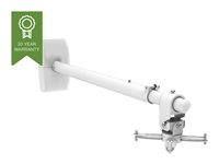 Vision Techmount TM-ST2 mounting kit - telescopic - for projector - satin white