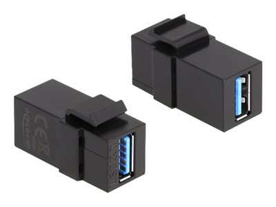 DELOCK Keystone Modul USB 3.0 A Buchse zu USB 3.0 A Buchse