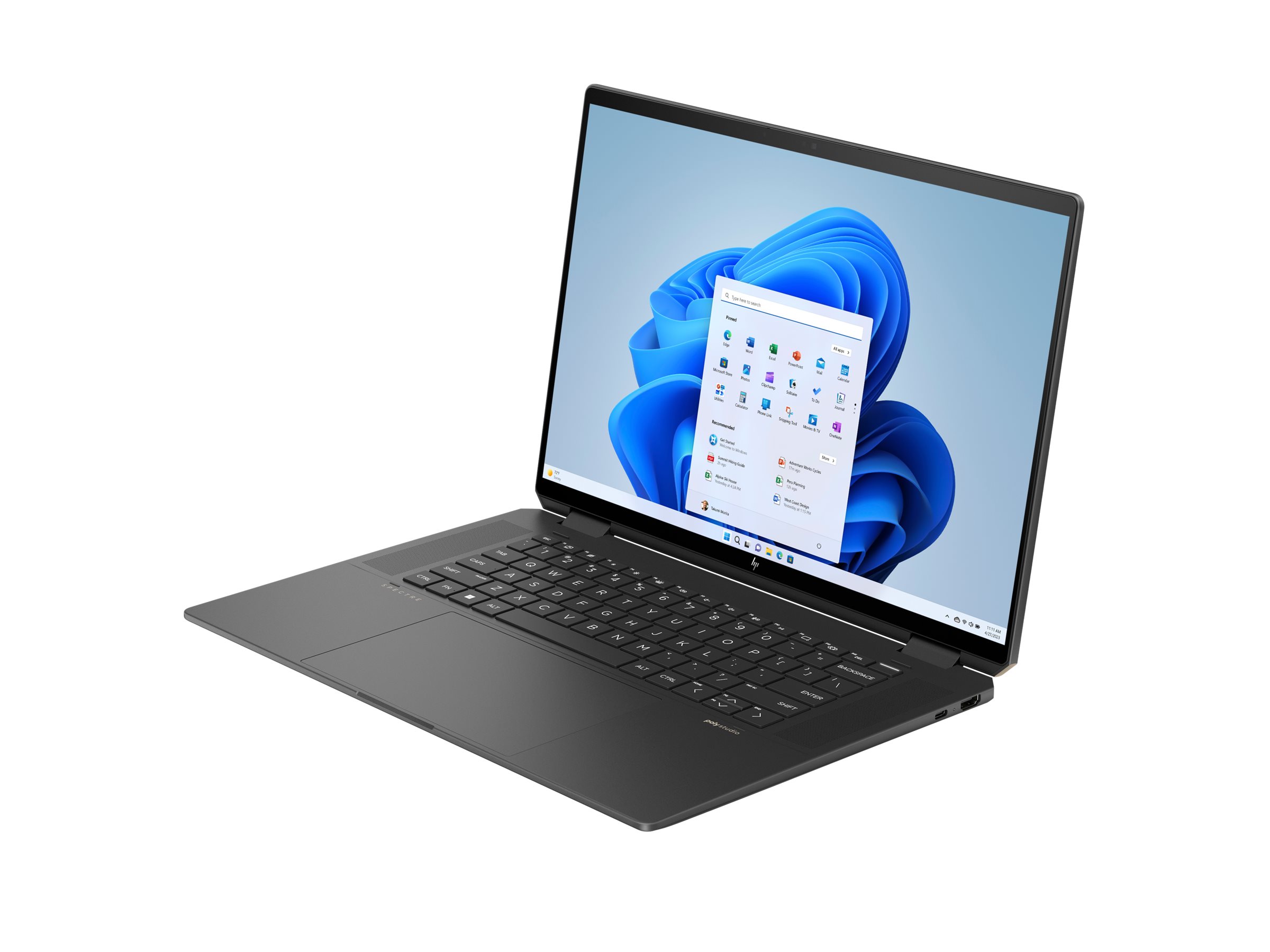 HP Spectre x360 Laptop 16-aa0001TU, AI PC, 16", Intel Core Ultra 7, 155H, Evo, 32 GB RAM, 1 TB SSD, Australia/New Zealand