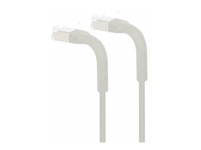 INT Cat6a F/FTP Flexi Patchk. 0,3m grau