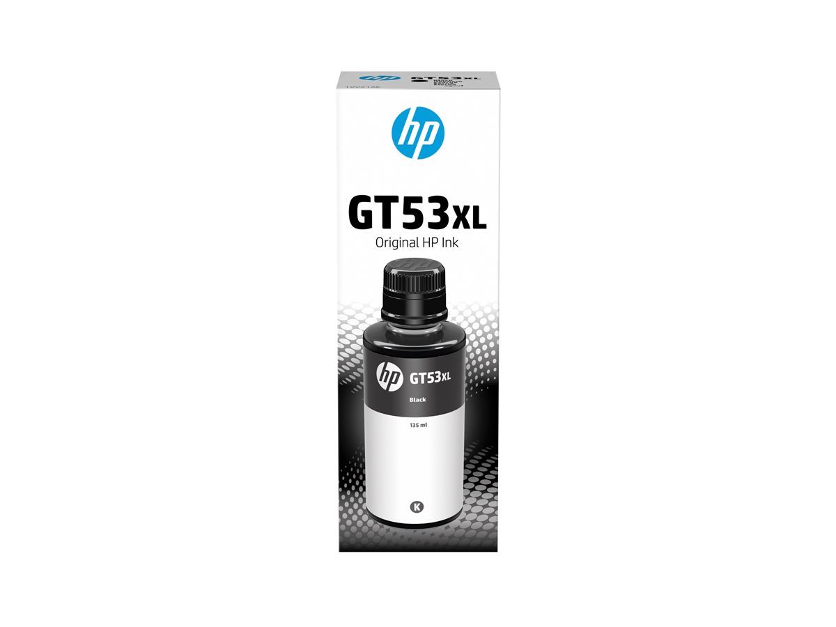 HP GT53 135ml Black Original Ink Bottle