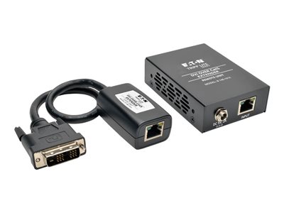 Tripp Lite DVI Over Cat5/Cat6 Video Extender Kit Transmitter Receiver 200'