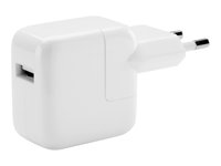 Apple Strømforsyningsadapter 12Watt Europlug (strøm CEE 7/16)