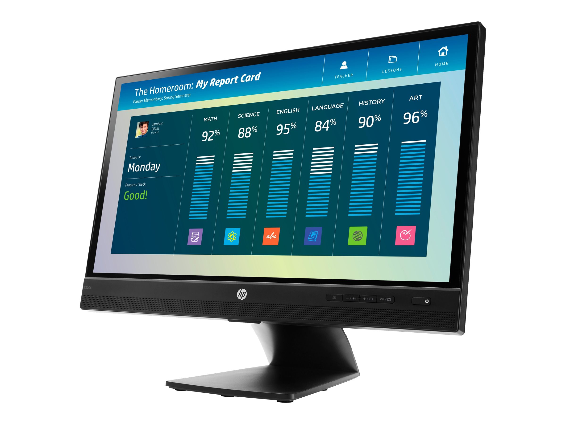 HP ディスプレイ モニター(EliteDisplay E220t) HP EliteDisplay E220t | Overview, Specs, Details | SHI